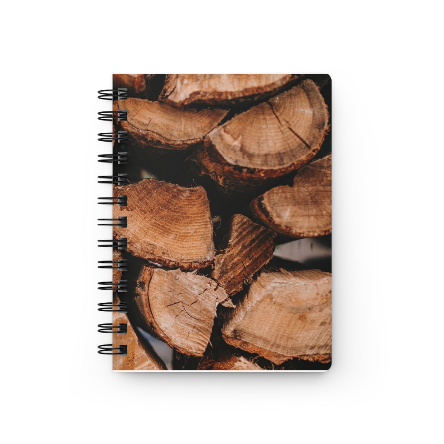 Wood Stack- Spiral Bound Journal