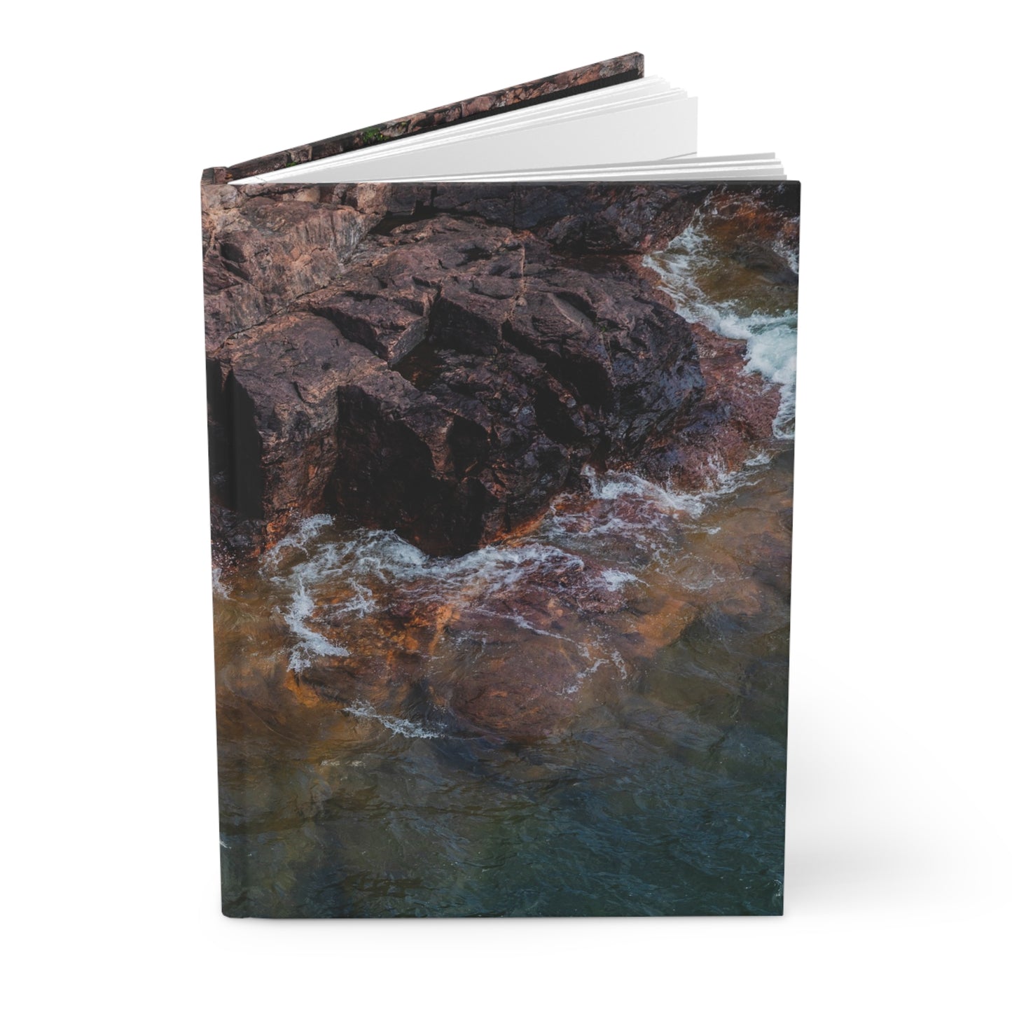 Crashing Waves- Hardcover Journal Matte