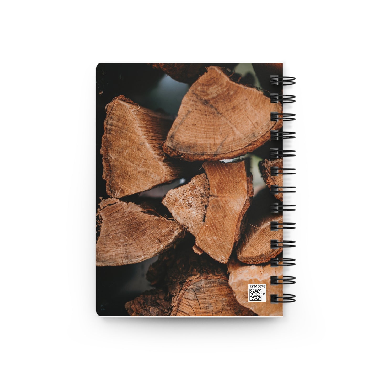 Wood Stack- Spiral Bound Journal