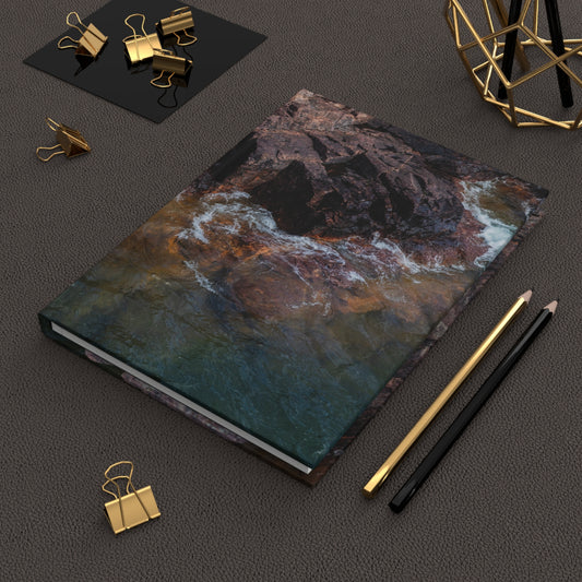 Crashing Waves- Hardcover Journal Matte