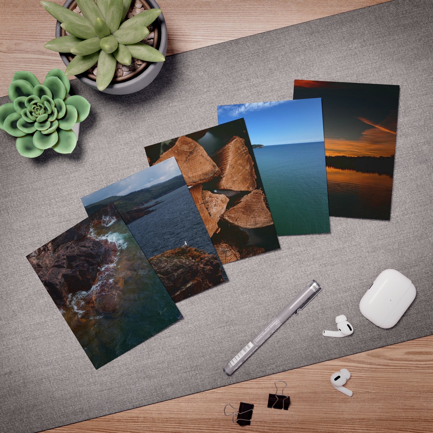 Multi-Design Greeting Cards (5-Pack) (Spend $24 on a hardcover get a 5 pk cards FREE)